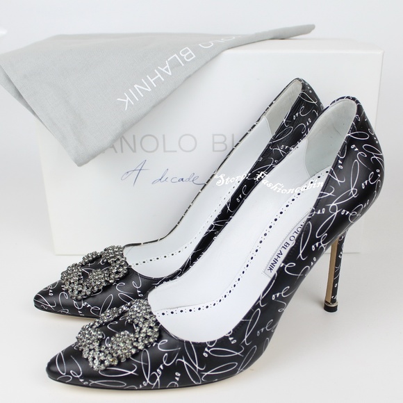 Manolo Blahnik Shoes - NEW MANOLO BLAHNIK Limited Edition Hangisi Pump